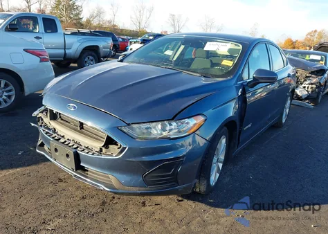 2019 Ford Fusion Hybrid Se z USA, uszkodzony, nr VIN 3FA6P0LU5KR147279